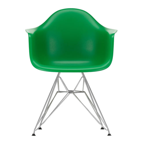 Cadeira de Braços em Plástico Eames DAR / Base Cromada